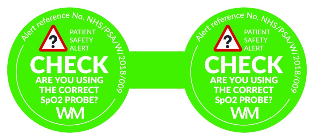 Line Label - PATIENT SAFETY ALERT Green - Walters Medical