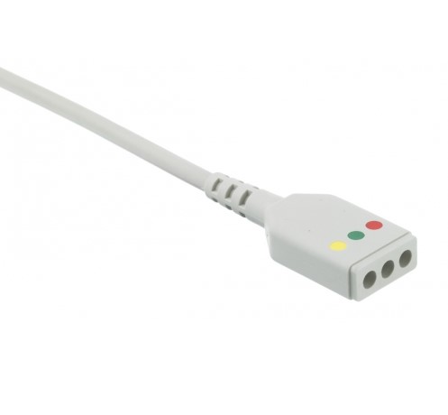 3 Lead DIN ECG Trunk cable