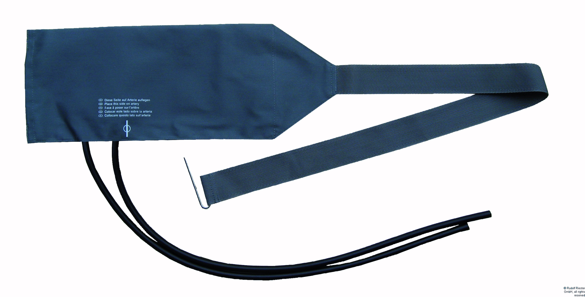 Riester Precisa-N Plastic/Metal Sphygmomanometer Double Tube with Adult Bandage NIBP Cuff