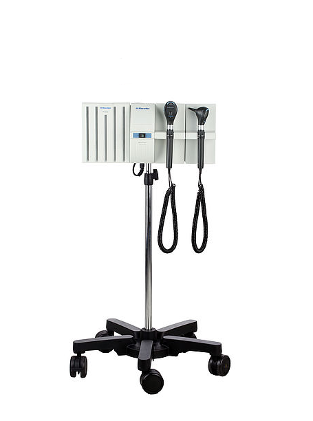 Riester Ri-former Diagnostic Station with Mobile Base, 2 Handles, Ri-Spec with L2 heads